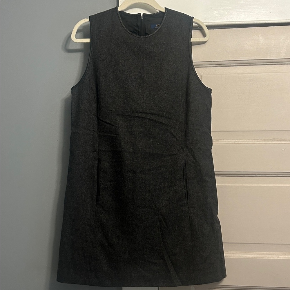 Ralph Lauren Charcoal Gray Dress